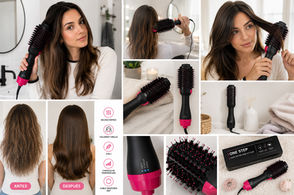 Cepillo Alisador 3 en 1 One Step